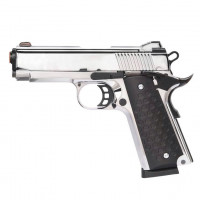 Сигнальный пистолет K1911 KURS Compact (Colt) кал. 5,5 мм под 10ТК, хром Сигнальный пистолет K1911 KURS Compact (Colt) кал. 5,5 мм под 10ТК, хром